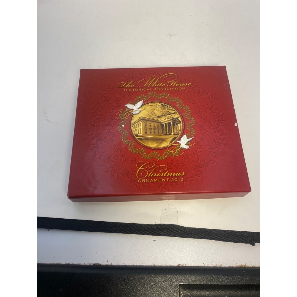 The White House Historical Association Ornament Collection Christmas 2013 NIOB